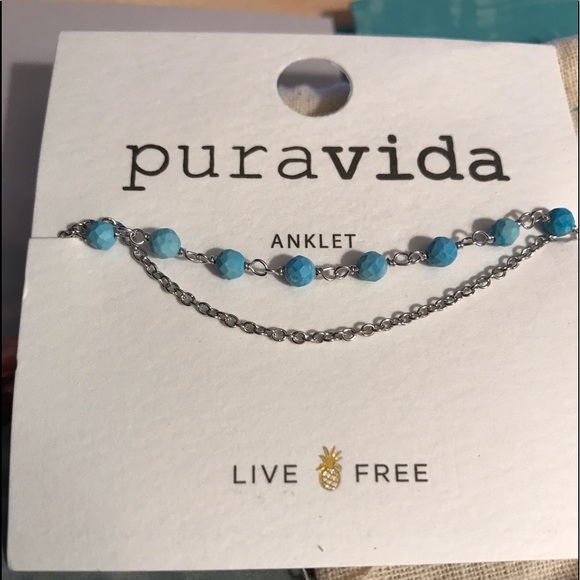 Pura Vida Beaded Chain Anklet!! - Picture 3 of 6